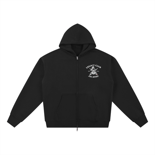 Essential Fleece Zip-Through Hoodie